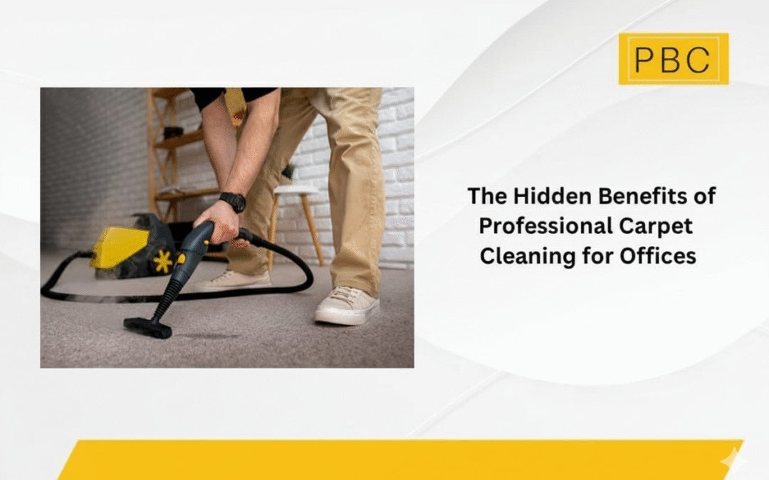 The Hidden Benefits of Professional Carpet Cleaning for Offices